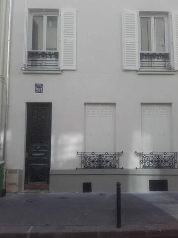 Studio Rue Gauthey Paris 17 ภายนอก รูปภาพ